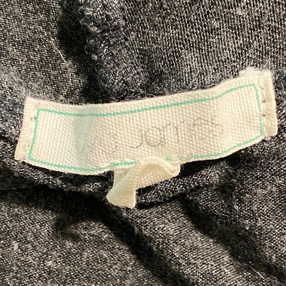 Ava James Handkerchief Hem Cardigan In Gray Women's Small - Picture 5 of 8